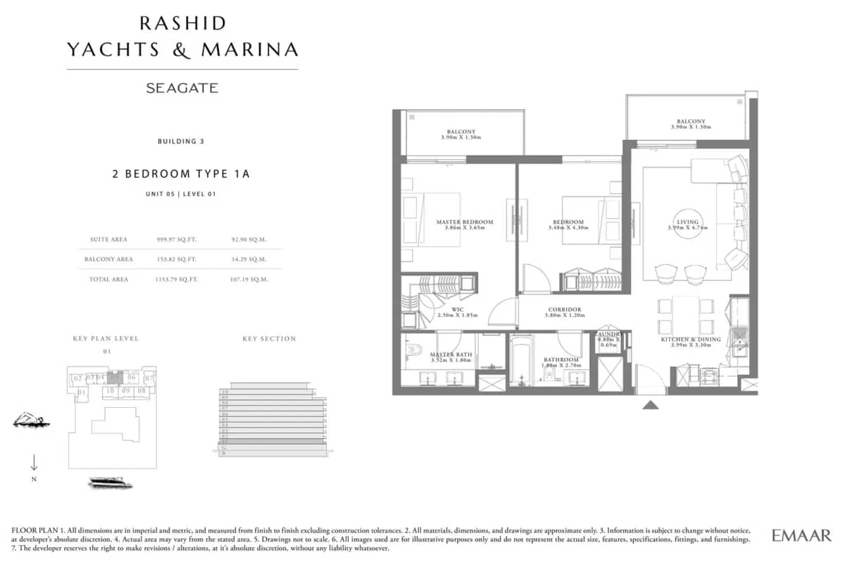 2 Bedroom Apartments