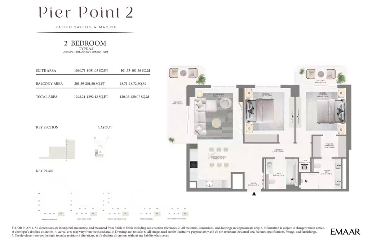 2 Bedroom Apartments