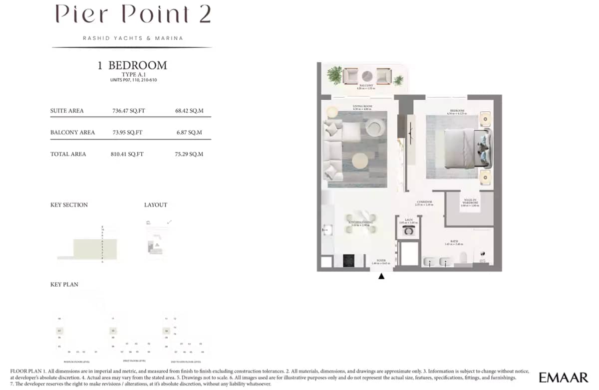 1 Bedroom Apartments