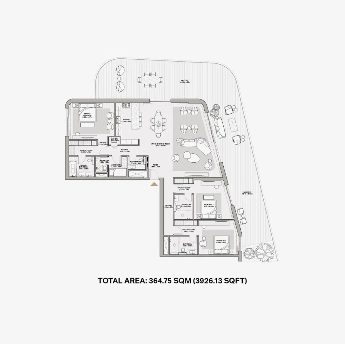 3 Bedroom Apartment
