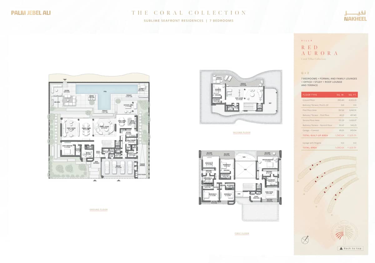 7 Bedroom Villas - Red Aurora