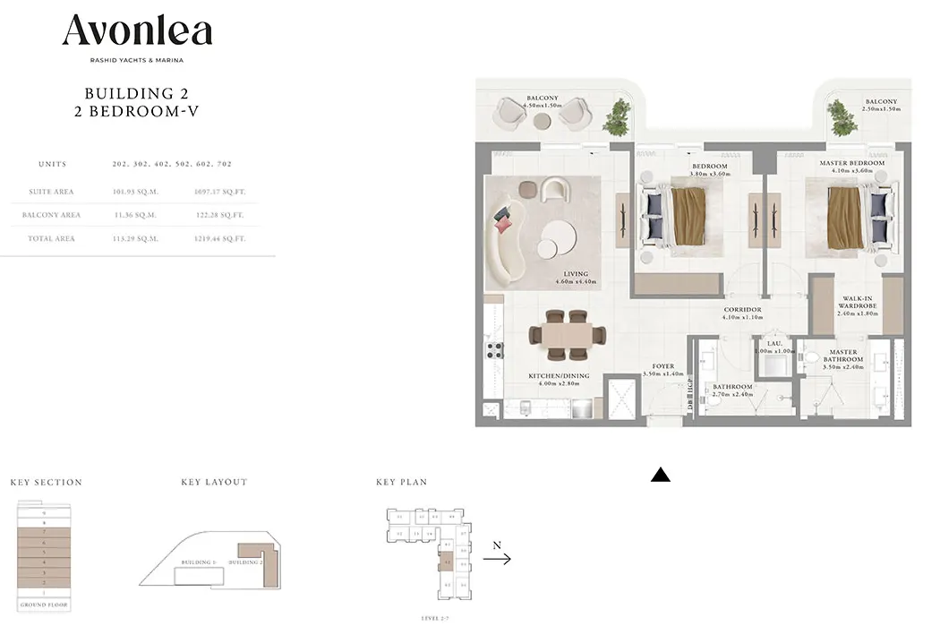 2 Bedroom Apartments