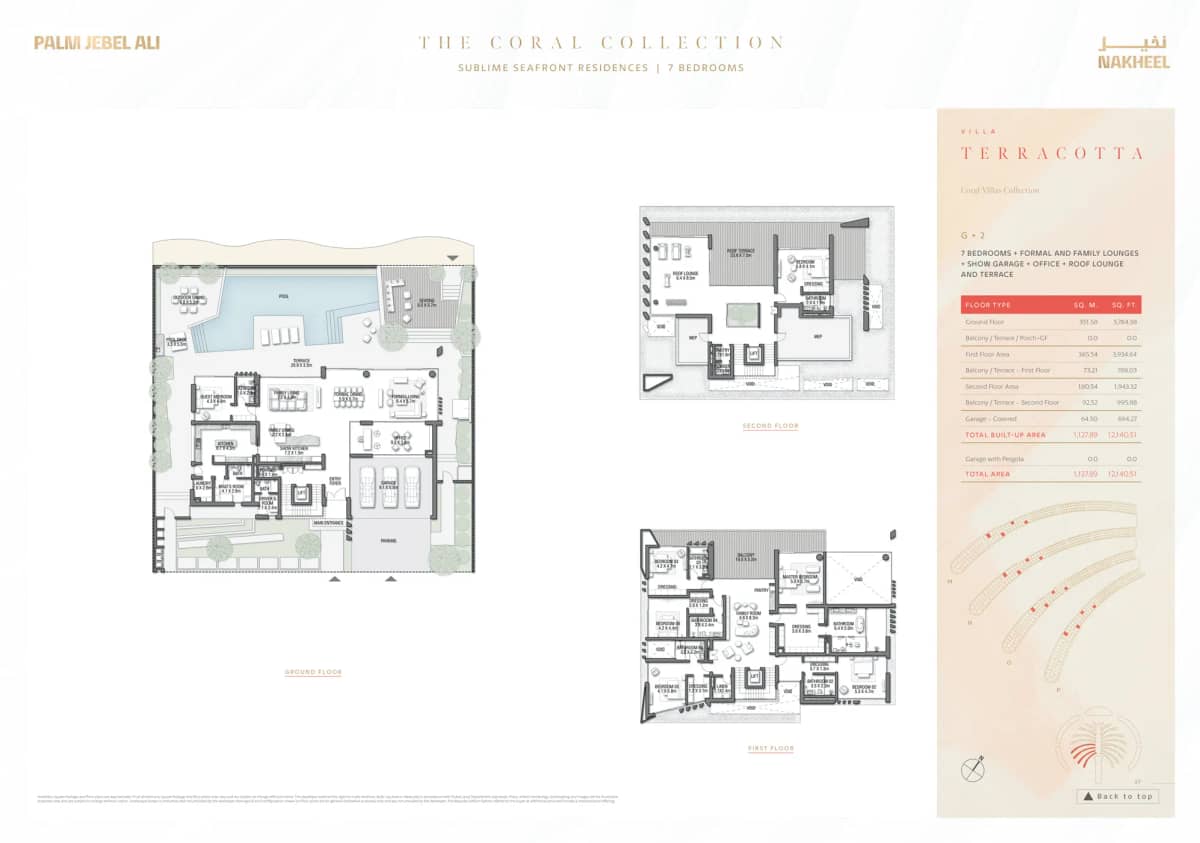 7 Bedroom Villas - Terracotta