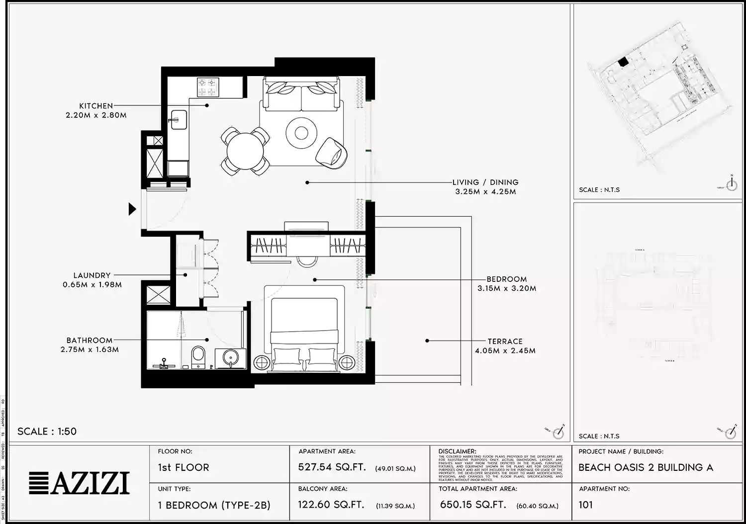 1 Bedroom Apartments