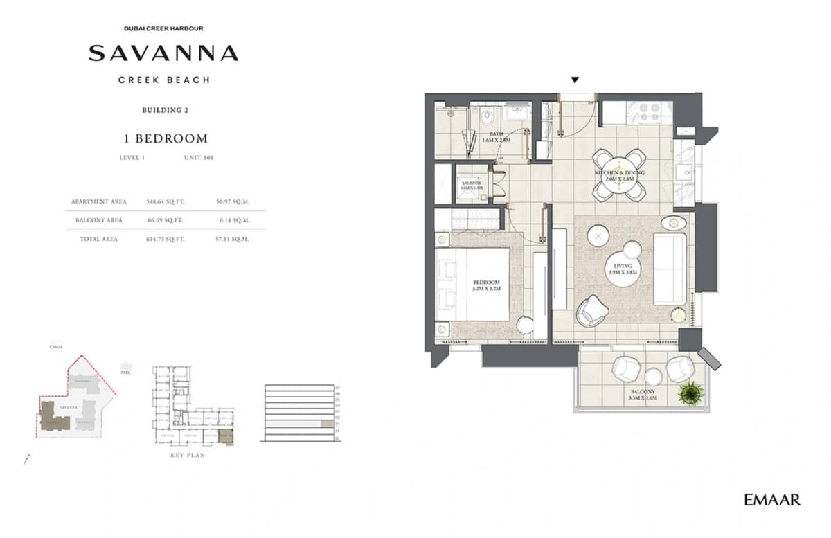 1 Bedroom Apartments