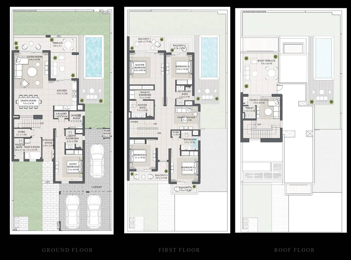 5 Bedroom Twin Villas