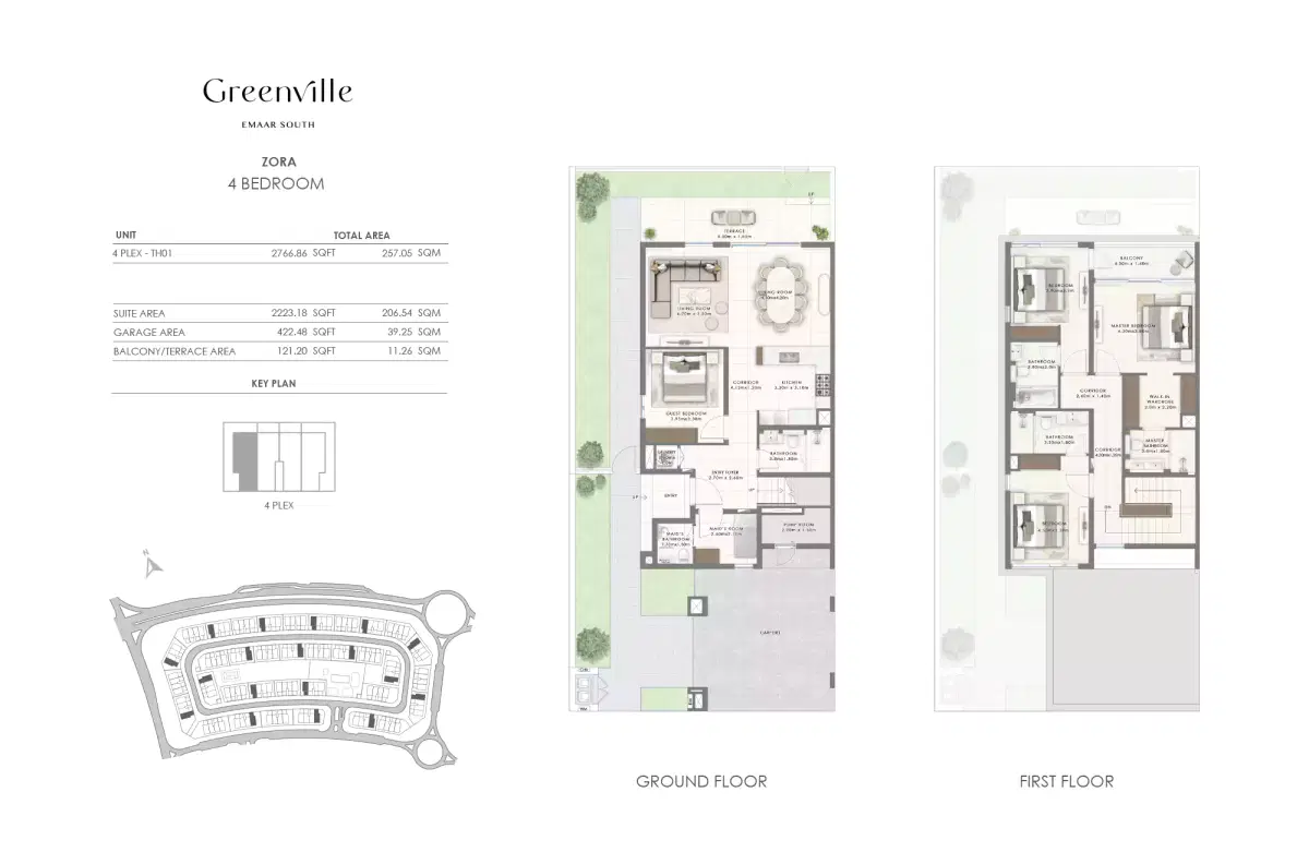 4 Bedroom Townhouses