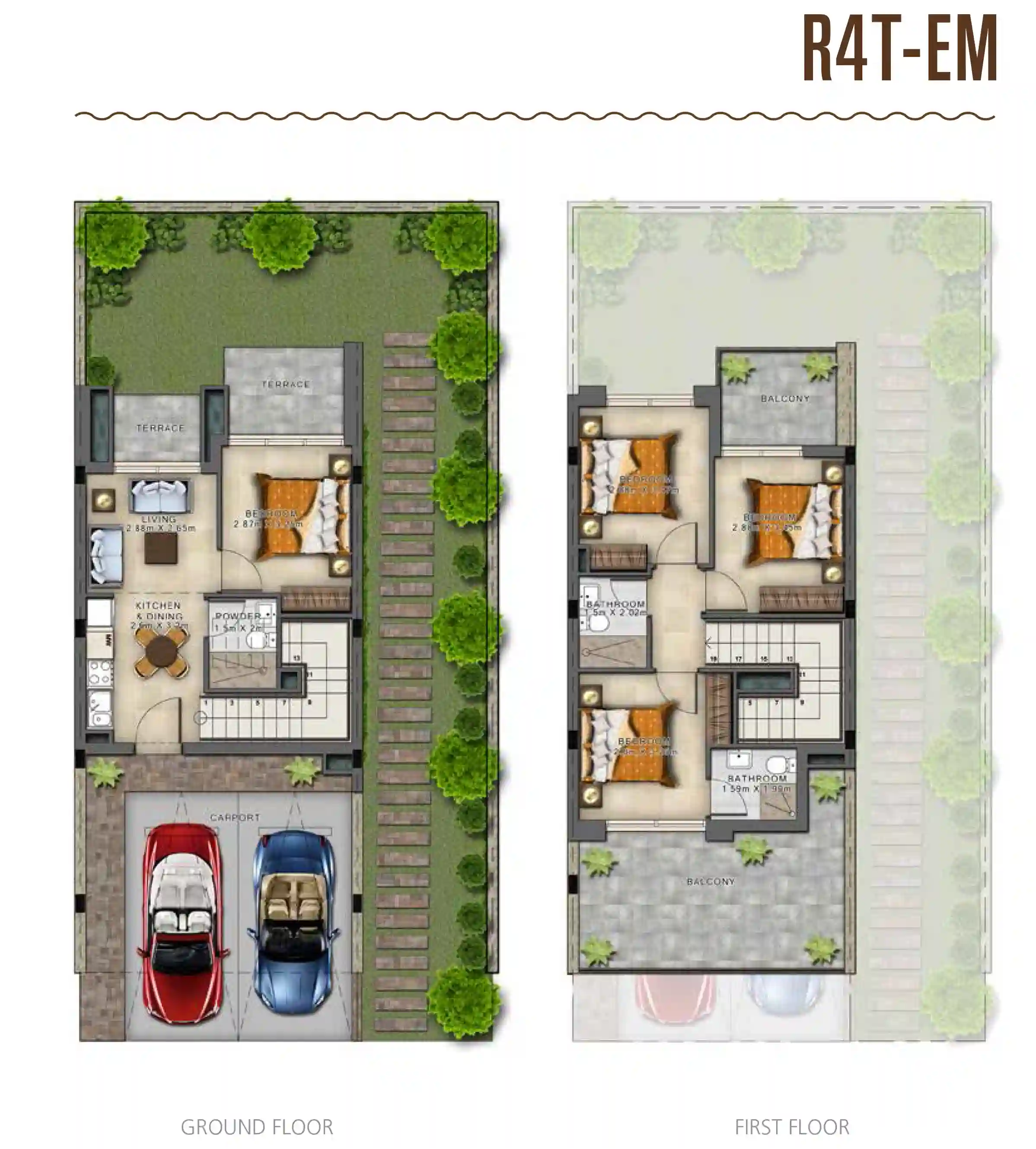 4 Bedroom Villas