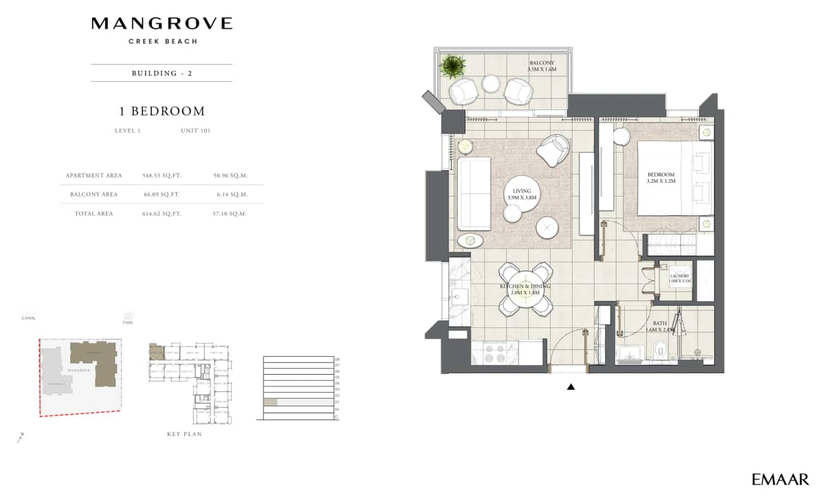 1 Bedroom Apartments