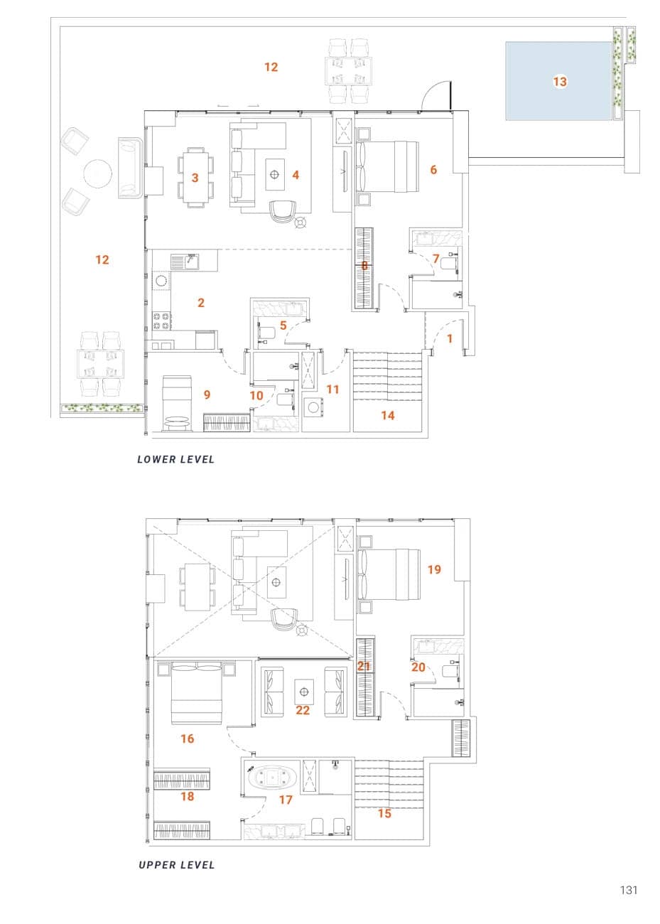 3 Bedroom Duplex Apartments