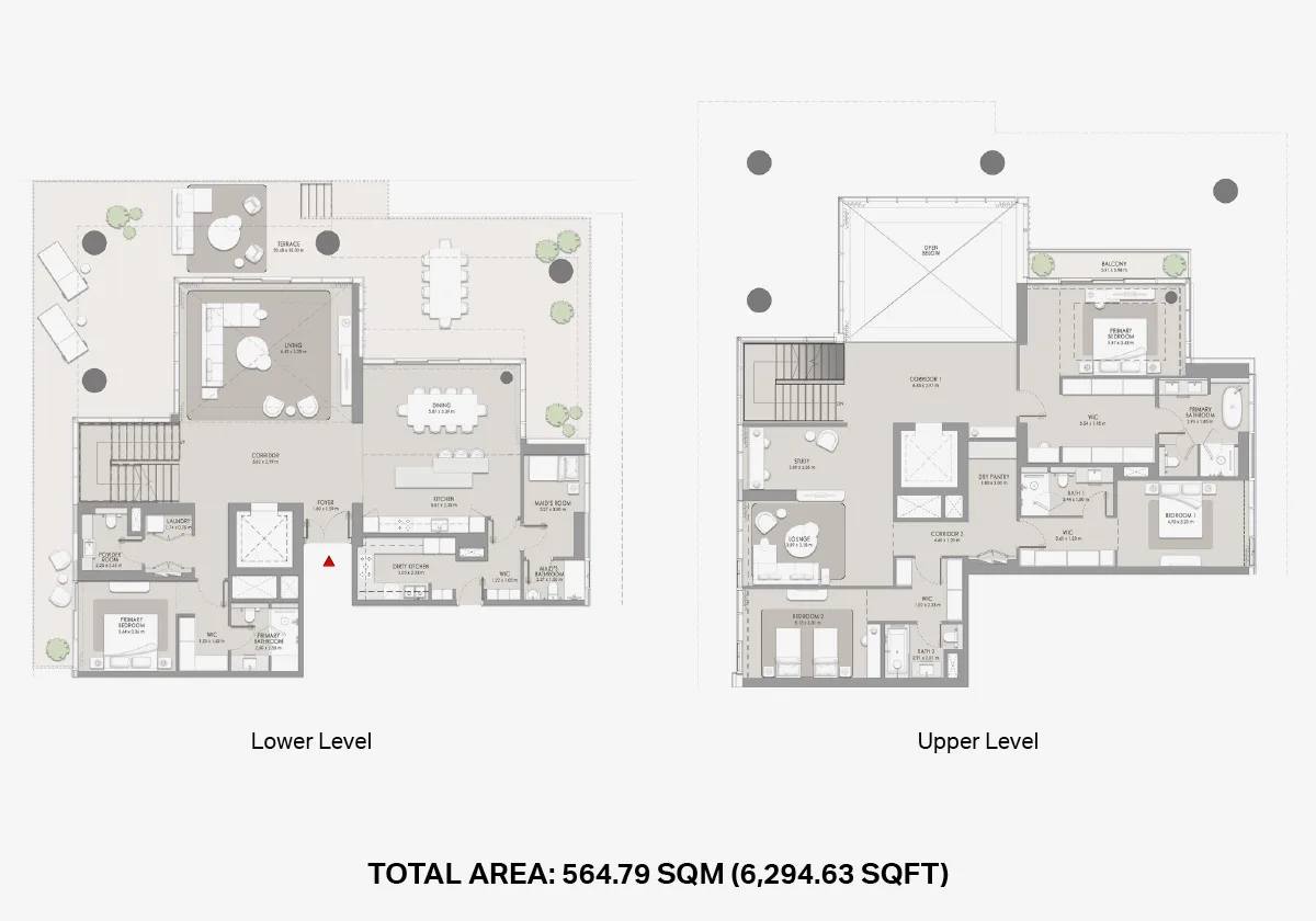 4 Bedroom Apartment duplex