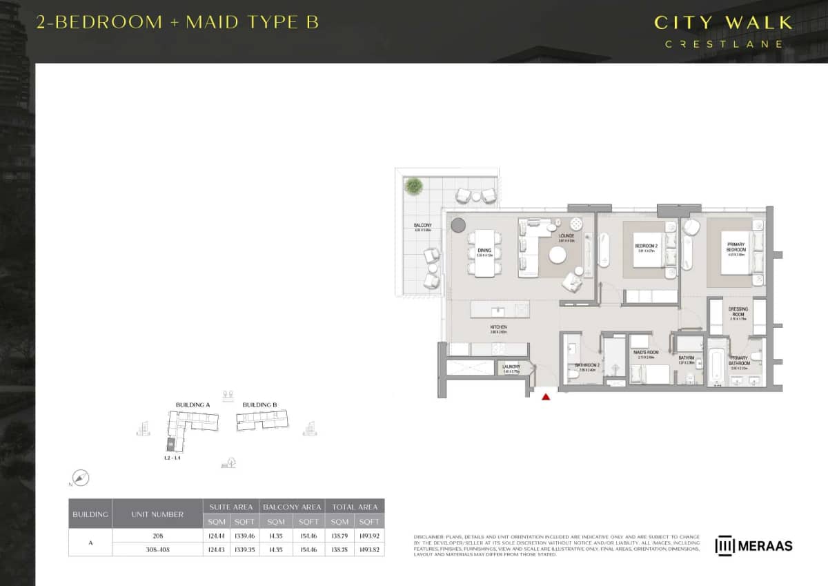 2 Bedroom Apartments