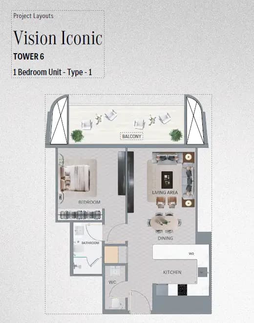 Vision Iconic 1 BR