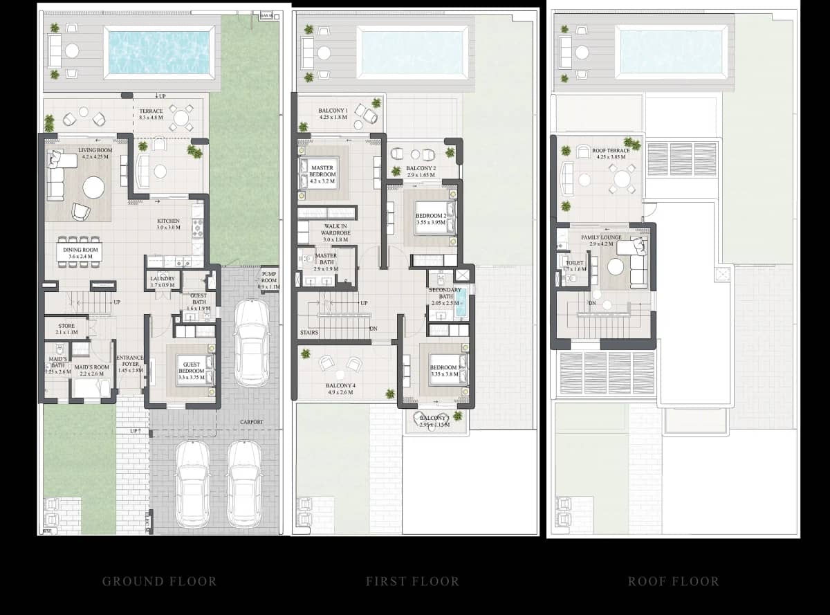 4 Bedroom Twin Villas