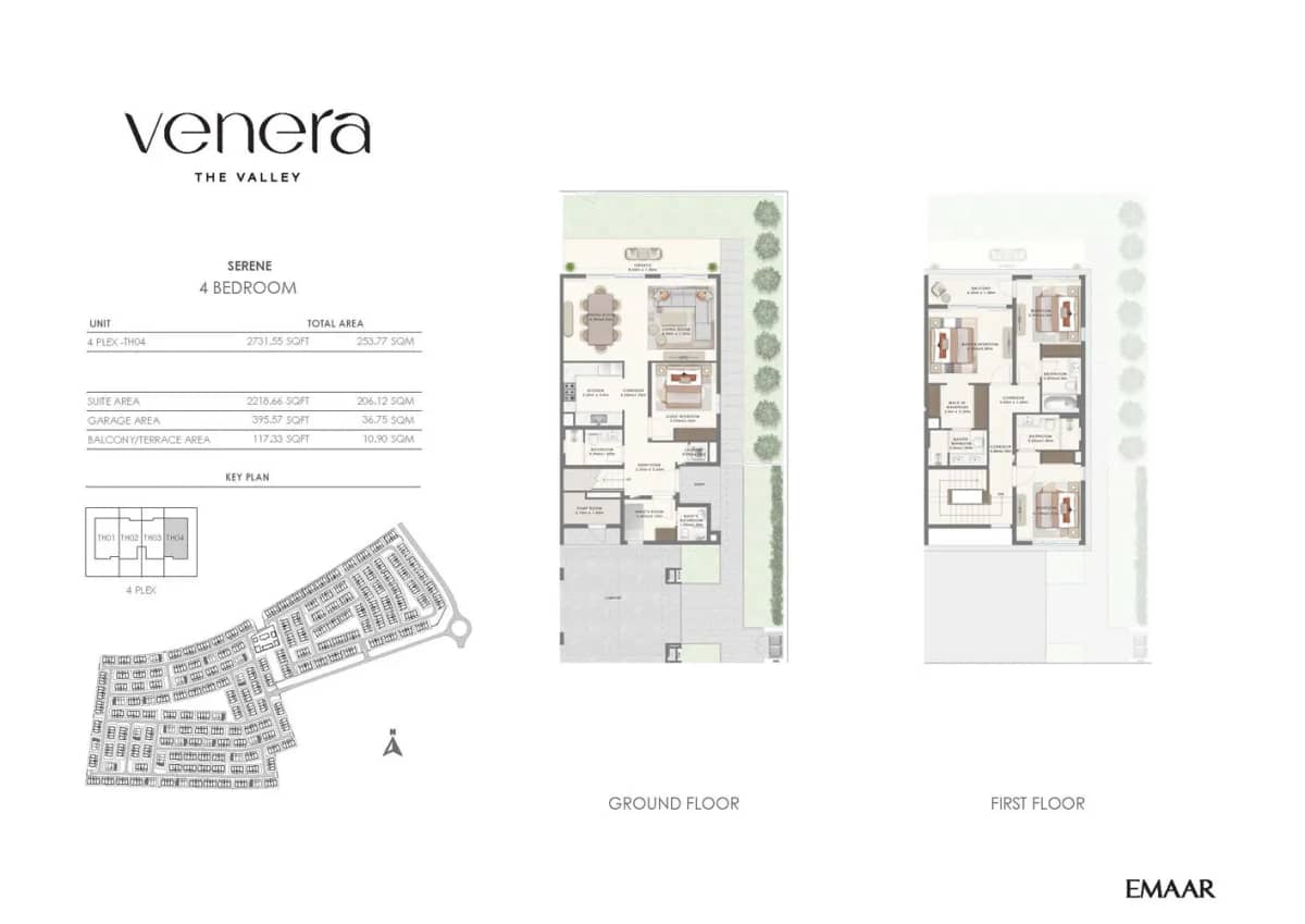 4 Bedroom Townhouses