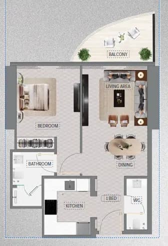 Vision One Eleven 1 BR