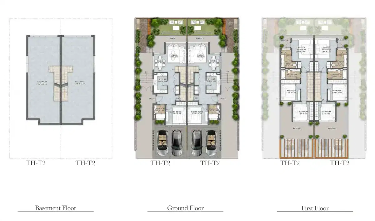 Trump Estates Park Residences 4 Bedroom Villas Floor Plan