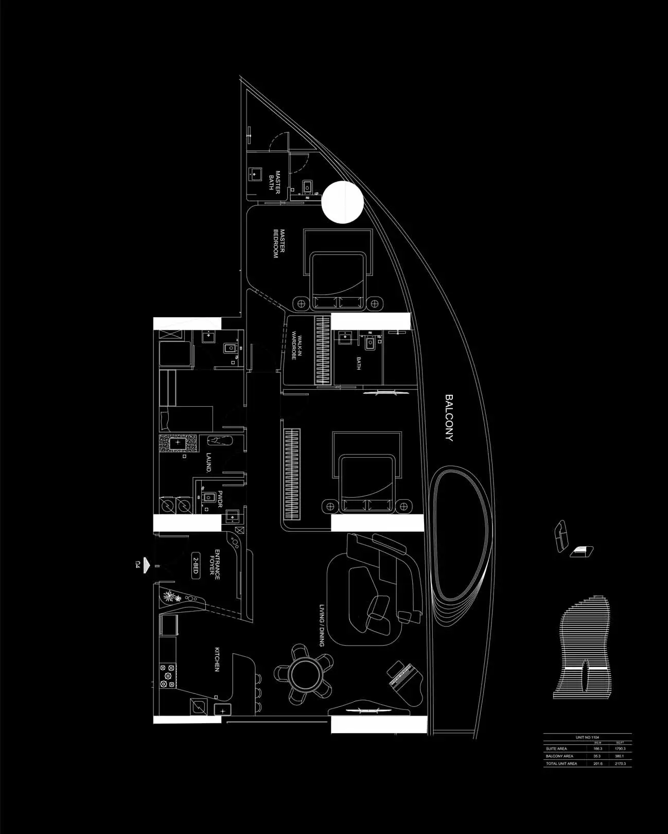2 Bedroom Apartments