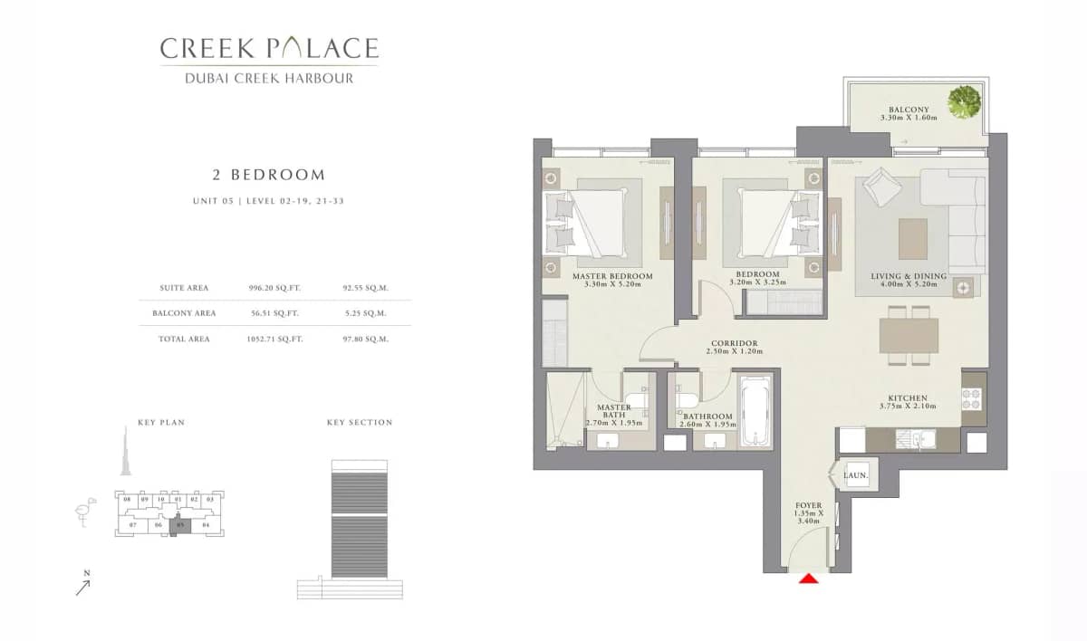 2 Bedroom Apartments