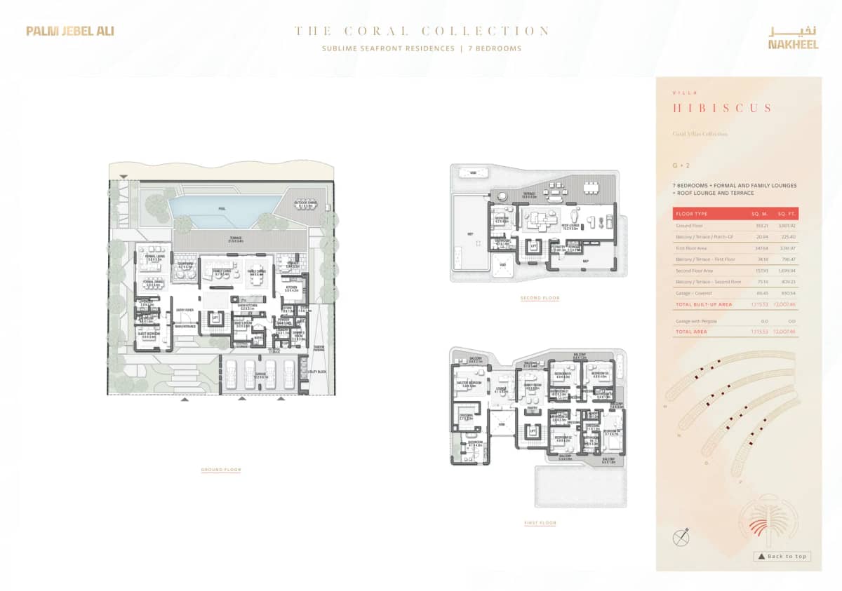 7 Bedroom Villas - Hibiscus