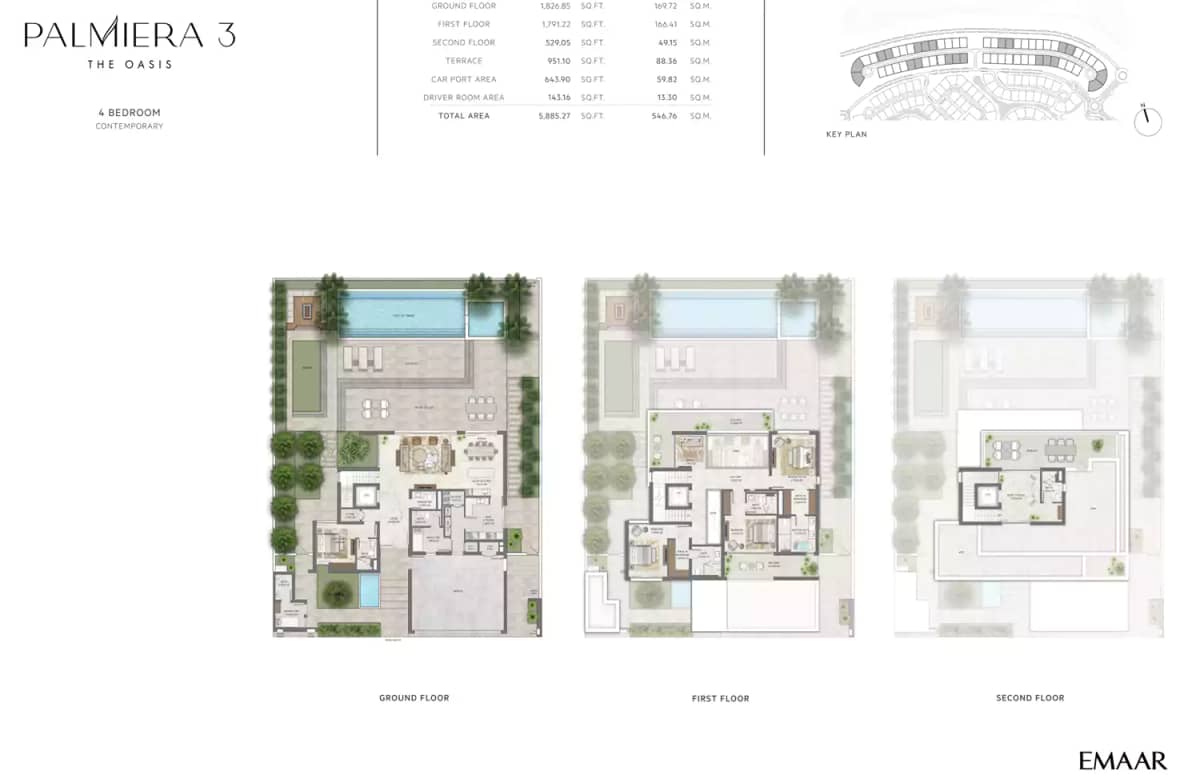4 Bedroom Villas - Contemporary