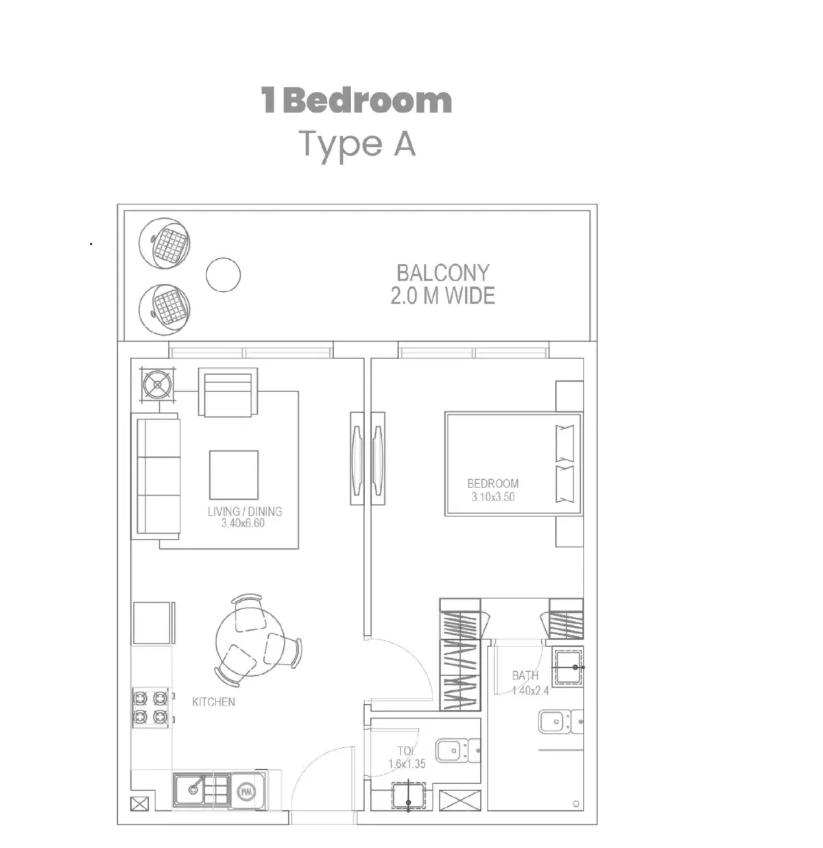 1 Bedroom Apartments
