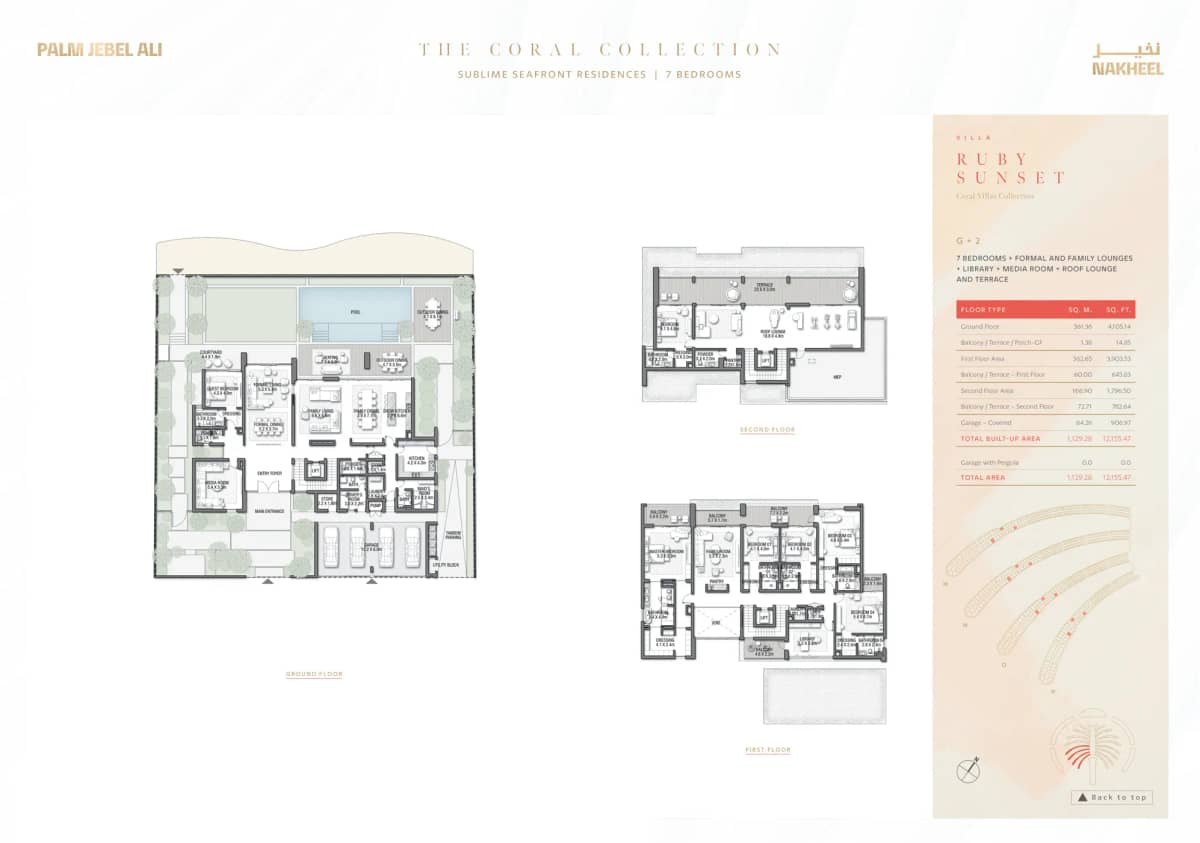 7 Bedroom Villas - Ruby Sunset