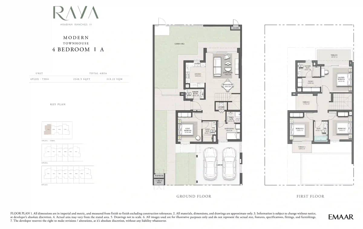 4 Bedroom Townhouses