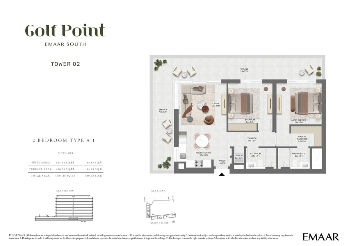 2 Bedroom Apartments