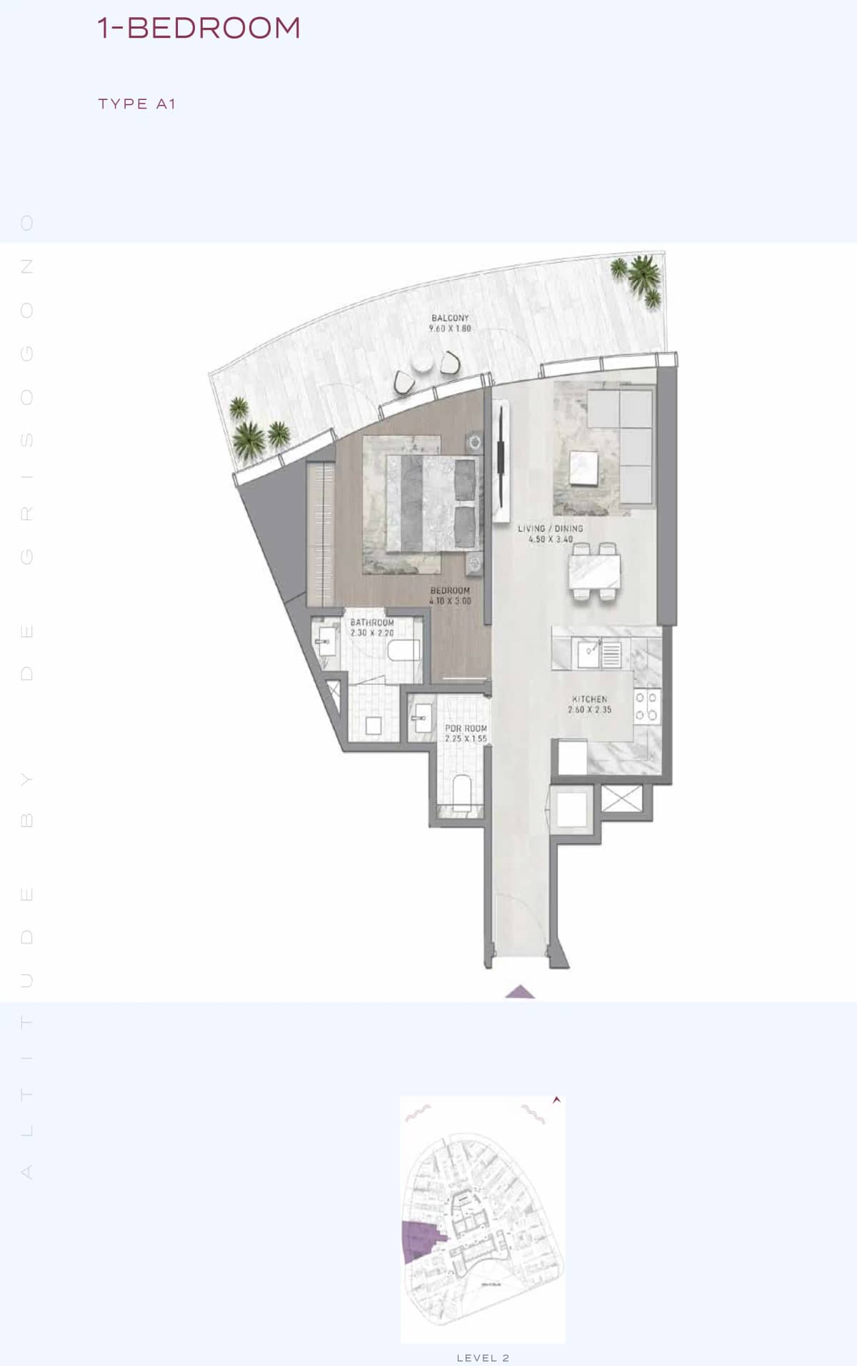 1 Bedroom Apartments