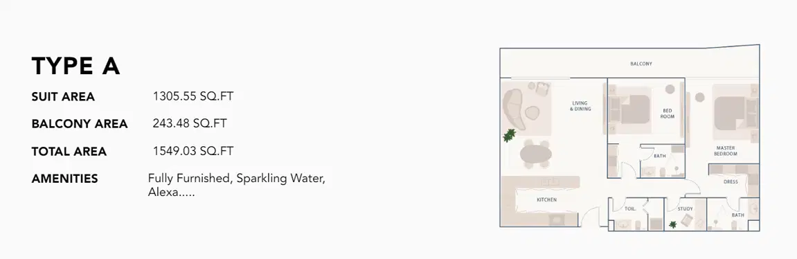 2 Bedroom Apartments