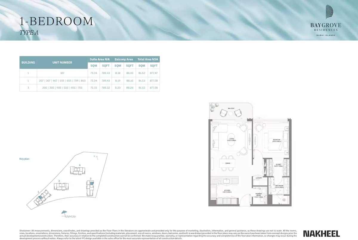 1 Bedroom Apartments