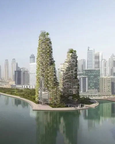 Vertical Gardens In Dubai's Skyscrapers: Blending Nature And Architecture