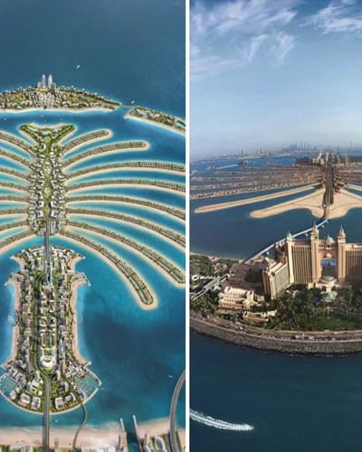 Palm Jebel Ali vs Palm Jumeirah