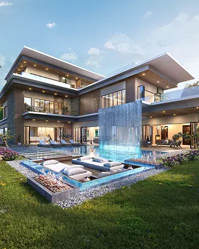 How Big Is The DAMAC Lagoons Community?