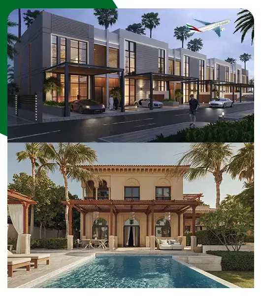 Invest in Villas & Townhouses Near Dubai Airport