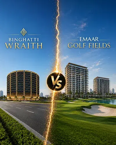 Binghatti Wraith vs Emaar Golf Fields at Emaar South Comparison 2026