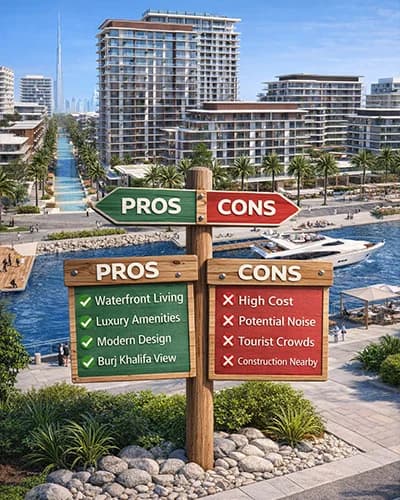 Pros And Cons Of Living In Rashid Yachts & Marina Community