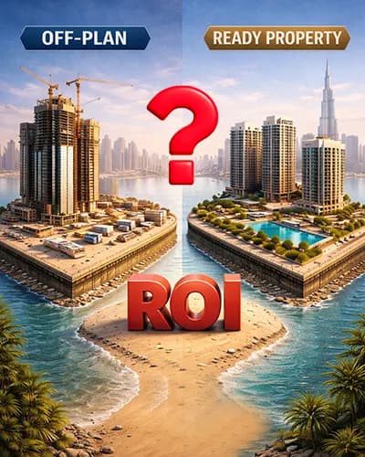 Off-Plan vs Ready Property Dubai 2026, A Data-Driven ROI Comparison