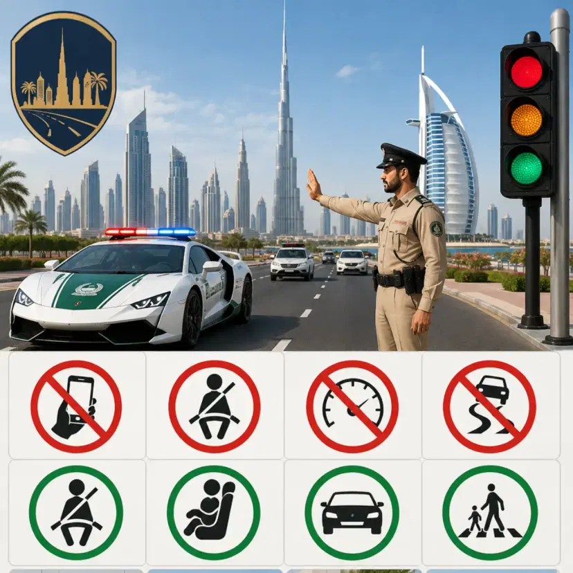 Dubai Traffic Rules And Regulations: A Detailed Walkthrough