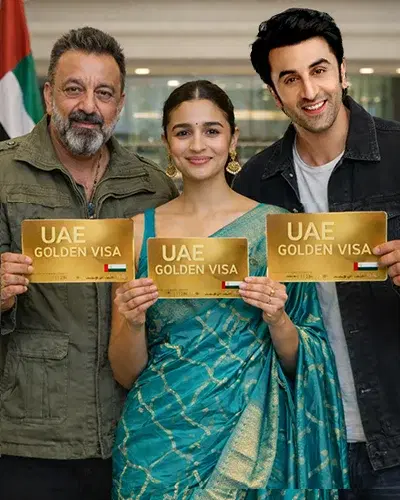 Bollywood Celebrities With UAE Golden Visa – Sanjay Dutt, Alia Bhatt & Ranbir Kapoor