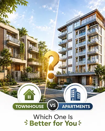 Which One Is Better for You, a Townhouse or an Apartments