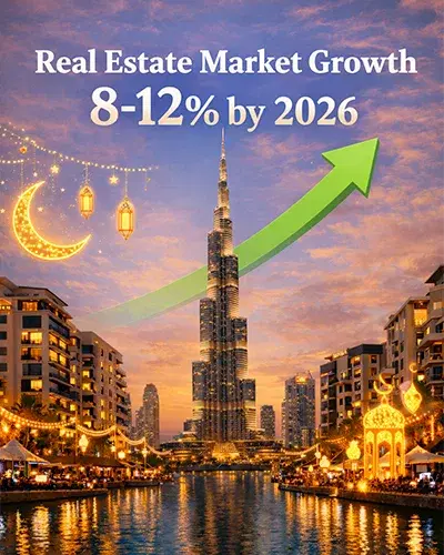 Ramadan in Dubai Property Market 2026: 8–12% Growth Expected