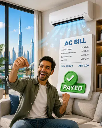 Chiller Free Apartments in Dubai: What They Mean and What They Cost in 2026