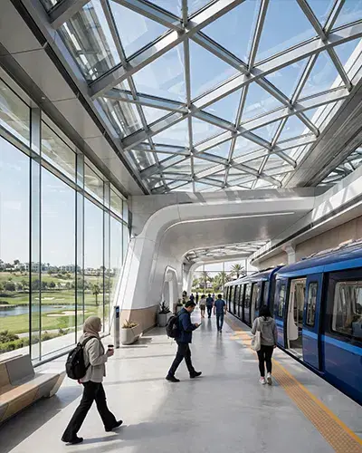 Which Is The Nearest Metro Station To DAMAC Hills?