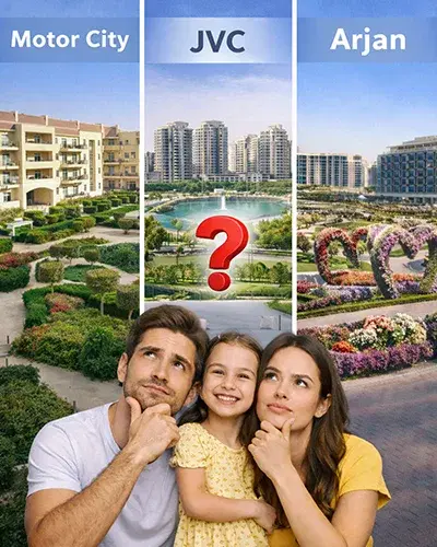 Motor City vs JVC vs Arjan: Best Location for Family Homes in Dubai