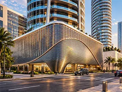 Mercedes-Benz Places Office Towers Binghatti at Nad Al Sheba 1 Dubai Mercedes-Benz Places Office Towers Binghatti at Nad Al Sheba 1 Dubai