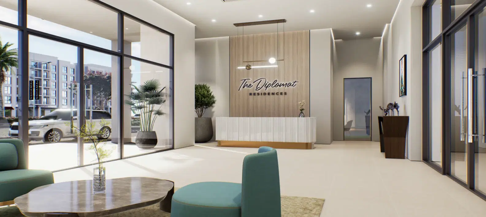 The Diplomat Residences Banner