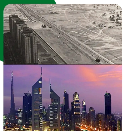 Old Dubai and New Dubai