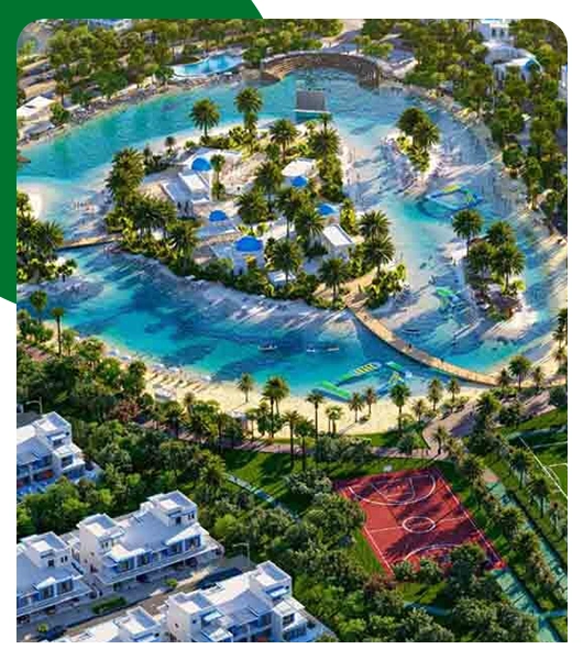 How Big Is The DAMAC Lagoons Area?